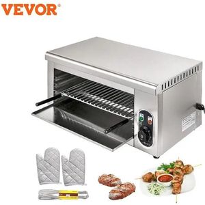 Vevor - Elektrische Oven - Grill - Verstelbaar Rooster - Pizza Oven - Kip - 50-300 ℃ - Voor Thuis En Commercieel Gebruik