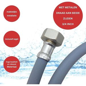 Aquastop toevoerslang wasmachine 3m