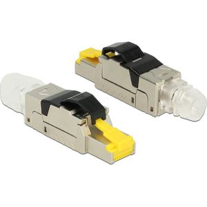 CAT8.1 RJ45 gereedschaploze connector ter plekke installeerbare