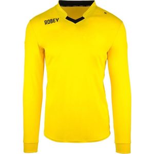 Robey Hattrick LS - Voetbalshirt - Kinderen - Geel - Maat 152