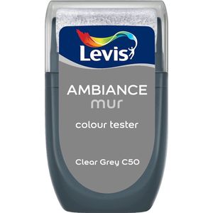 Levis Muurverf Kleurtester Mat Mix - Clear Grey C50 - 30 ML