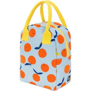 Eco Zipper Lunch Bag - Oranges
