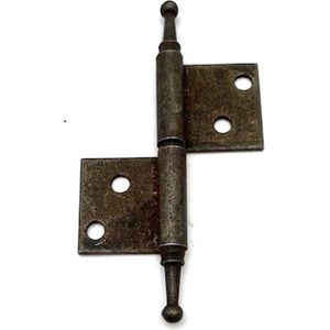 Scharnier IJzer antiek links 50x85mm