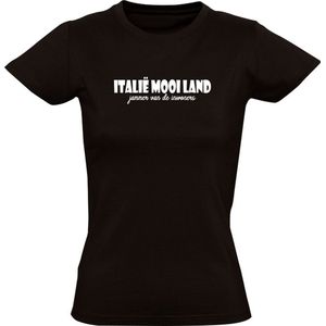 Italie mooi land, jammer van de inwoners Dames T-shirt - italiaans - rome