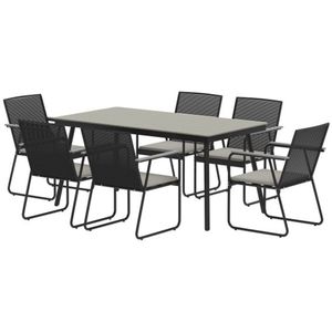 Eetkamerset - ModernLiving - Metaal - Grijs