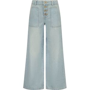 Vingino Jeans Cassie Pocket Meisjes Jeans - Light Vintage - Maat 116