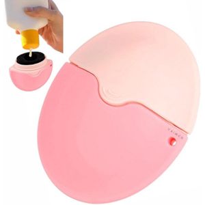 Caimco® Hervulbare Zonnebrandcrème Applicator - Roze - Hervulbare Zonnebrandkwast - Zonnebrand Kwast - Zonnebrand - Zonnebrandcrème - Klikpen - Handsfree Sunscreen - Zonnebrandcrème Applicator – Hygiënisch Smeren - Zomer Must Have