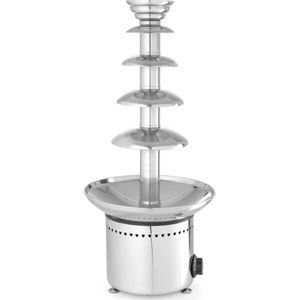 Hendi Chocoladefontein XL - 5 Lagen - Max. 6kg Chocolade - Ø33x(H)70cm