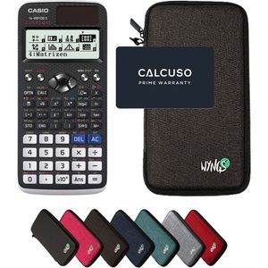 CALCUSO Basispakket donkergrijs met Rekenmachine Casio FX-991DE X ClassWiz