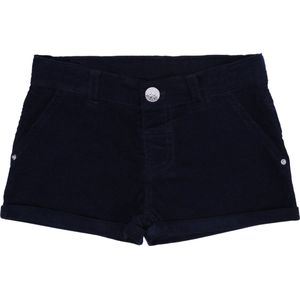 Donkerblauwe corduroy shorts YD