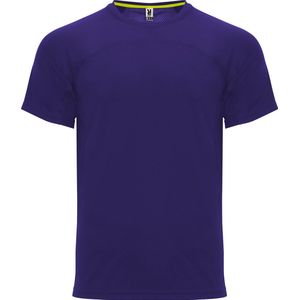 Paars sportshirt unisex 'Monaco' merk Roly maat XL