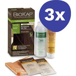 BIOKAP Snelle Haarverf - Donker Chocolade Kastanje 2.9 (3x 135ml)