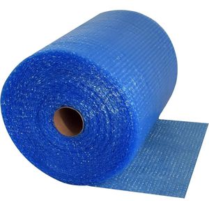 Blauwe bubbelrol - 500 mm x 50 m - verhuisverpakking voor breekbare items