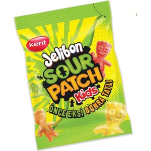 Jelibon Sour Patch- Original- Snoepjes- 1 x 160 gram- Uitdeelzakjes- Verjaardag- Traktatie