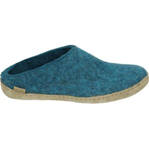 Glerups B-06-00 - Heren pantoffels - Kleur: Blauw - Maat: 47