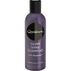Great Lengths Silver Shine Shampoo 200ml - Normale shampoo vrouwen - Voor Alle haartypes
