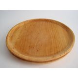 Houten pizzaborden - Ø 35 cm - 2 stuks - elzenhout