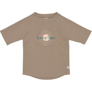 Lässig Splash & Fun Zwemshirt Rashguard Korte Mouw Sun choco, 13-18 maanden Maat 86