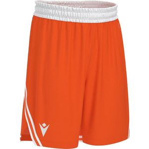Macron Kansas Eco Basketbalshort Heren - Oranje / Wit | Maat: XS