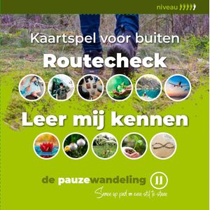 De pauzewandeling - Routecheck en Leer mij kennen - coaching - educatief spel - vragenspel - gesprekskaarten - reflectievragen - persoonlijke ontwikkeling - coachkaarten - teamcoaching - teamuitje - cadeau - personeelscadeau - teambuilding - spel