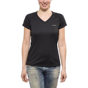 Columbia Zero Rules Short Sleeve Shirt - Black - Dames - Maat M