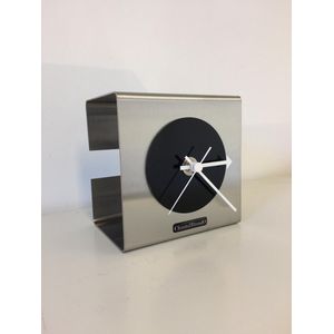 Tafelklok The Cube Black Modern DUTCH DESIGN