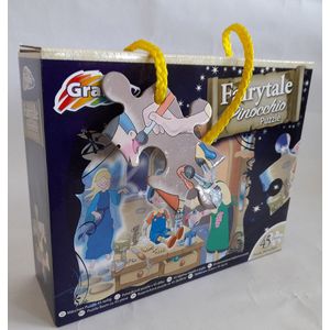 Grafix Fairytale Pinocchio puzzel - 45 stukjes