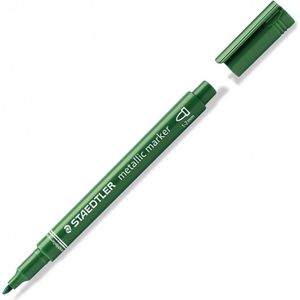 STAEDTLER markeer stift Staedtler metallic groen