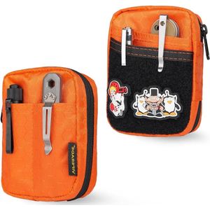 EDC Pouch Mini Tool Organizer - Pocket Organizer Pouch - YKK Rits Pouch - EDC Utility Admin Pouch - Camping - Bush Craft - Digitale Opslag - Reizen - Wandelen