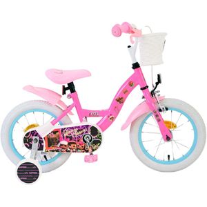 Dolls Kinderfiets - Meisjes - 14 inch - Roze