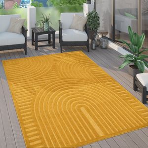 Paco Home Vloerkleed Tapijt Voor Binnen En Buiten Terras Keuken Scandinavisch Eenkleurig 60x100 cm