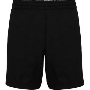 Zwarte heren sportbroek zonder binnenbroek en elastische band met koord model Andy maat XL