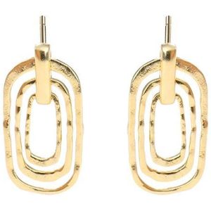Oorbellen Miracle - S925 zilver met 18 karaats goud