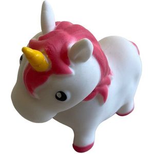 Premium Pony / Eenhorn / Unicorn Fidget Toy | Knijpbal / Stressbal | Wit-Roze