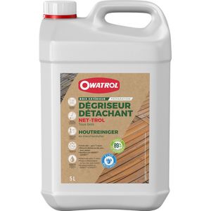Ontgrijzer, Vlekkenverwijderaar voor alle buitenhout Owatrol NET-TROL® 5 liters