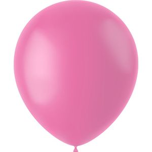 Folat - ballonnen Rosey Pink Mat 33 cm - 10 stuks