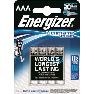 Energizer 7638900262643 huishoudelijke batterij Wegwerpbatterij AA Lithium