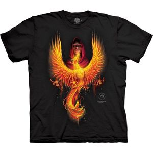T-shirt Anne Stokes Phoenix Rising S