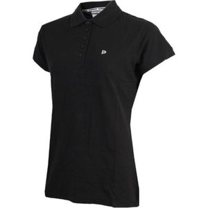 Donnay Polo Pique - Poloshirt - Dames - Maat L - Zwart