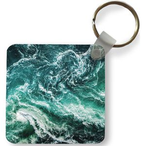 Sleutelhanger - Uitdeelcadeautjes - Oceaan - Water - Zee - Luxe - Groen - Turquoise - Plastic
