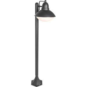 QAZQA marcel - Moderne Staande Buitenlamp | Staande Lamp voor buiten - 1 lichts - H 100 cm - Zwart - Woonkamer | Slaapkamer | Keuken