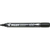 Viltstift pilot sca-100 rond f zwart | Omdoos a 12 stuk | 12 stuks