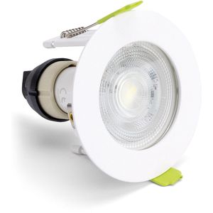 Integral inbouwspot Wit rond IP65 | zaagmaat 6cm | incl. GU10 fitting excl. lichtbron | GU10