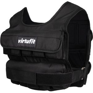 Gewichtsvest - VirtuFit Verstelbaar Weight Vest Pro - 10 kg - Zwart