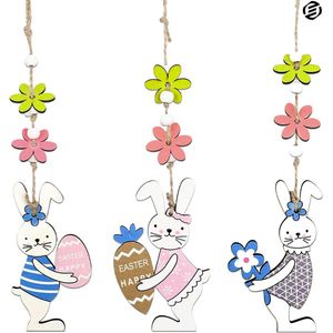 Equivera Paasdecoratie Hangend - Paasdecoratie - Paasversiering Hangdecoratie - Paashanger