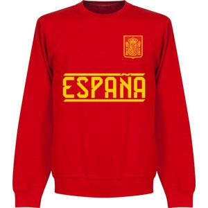 Spanje Team Sweater - Rood - Kinderen - 128