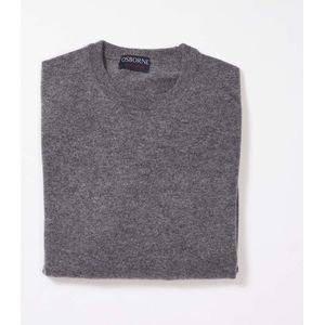 Osborne Knitwear Trui met ronde hals - Geelong wol - Derby - M