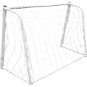 Voetbal Doelnet - Voetbalgoal - Voetbaldoel - Doelwand - Sociale Doelpalenet voor Sporttraining en Wedstrijden - Geschikt voor Volwassenen & Kinderen - 365×182×120 cm