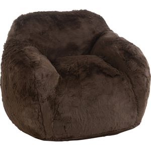 J-Line zetel Cutie - polyester - bruin - small