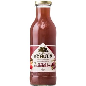 Schulp Appel-Cranberrysap 75 cl